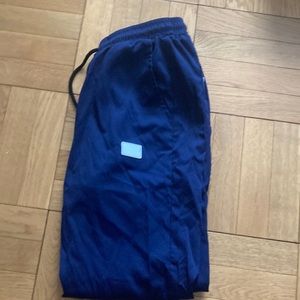 blue sweatpants